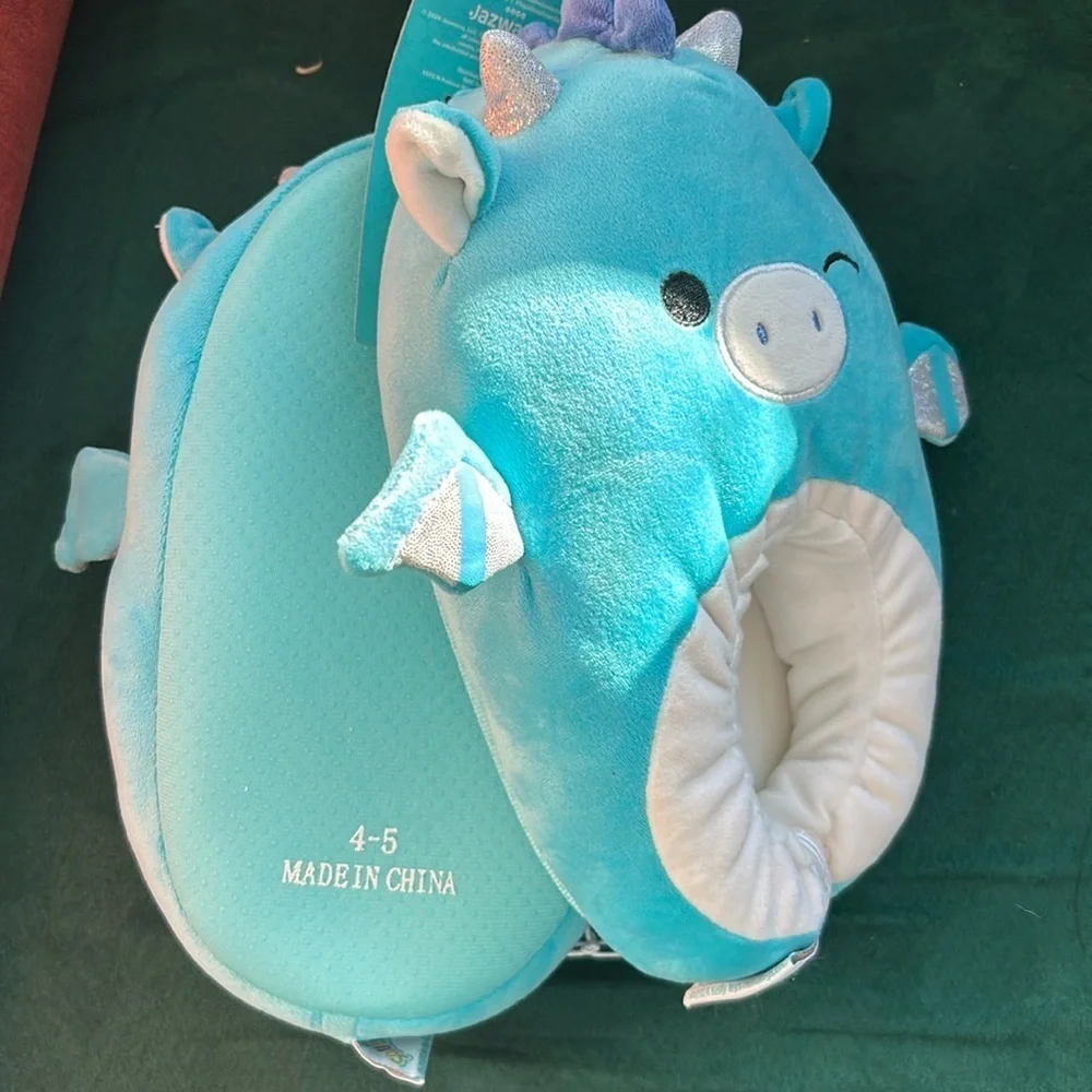 Squishmallow dragon slippers 4/5